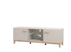 Home affaire TV-Bank »Essex, TV-Board, TV-Kommode, TV-Schrank, TV-Unterschrank, TV-Möbel« Elegantes Lowboard (154 cm) in Kaschmir mit viel Stauraum