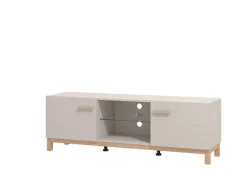 Home affaire TV-Bank »Essex, TV-Board, TV-Kommode, TV-Schrank, TV-Unterschrank, TV-Möbel« Elegantes Lowboard (154 cm) in Kaschmir mit viel Stauraum