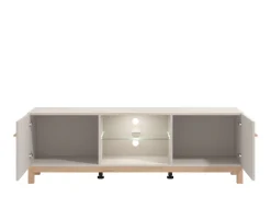 Home affaire TV-Bank »Essex, TV-Board, TV-Kommode, TV-Schrank, TV-Unterschrank, TV-Möbel« Elegantes Lowboard (154 cm) in Kaschmir mit viel Stauraum