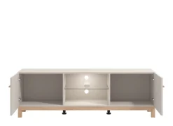 Home affaire TV-Bank »Essex, TV-Board, TV-Kommode, TV-Schrank, TV-Unterschrank, TV-Möbel« Elegantes Lowboard (154 cm) in Kaschmir mit viel Stauraum