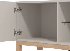 Home affaire TV-Bank »Essex, TV-Board, TV-Kommode, TV-Schrank, TV-Unterschrank, TV-Möbel« Elegantes Lowboard (154 cm) in Kaschmir mit viel Stauraum