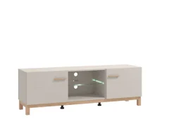 Home affaire TV-Bank »Essex, TV-Board, TV-Kommode, TV-Schrank, TV-Unterschrank, TV-Möbel« Elegantes Lowboard (154 cm) in Kaschmir mit viel Stauraum