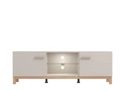 Home affaire TV-Bank »Essex, TV-Board, TV-Kommode, TV-Schrank, TV-Unterschrank, TV-Möbel« Elegantes Lowboard (154 cm) in Kaschmir mit viel Stauraum