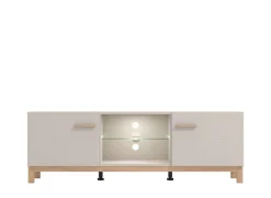 Home affaire TV-Bank »Essex, TV-Board, TV-Kommode, TV-Schrank, TV-Unterschrank, TV-Möbel« Elegantes Lowboard (154 cm) in Kaschmir mit viel Stauraum