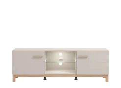 Home affaire TV-Bank »Essex, TV-Board, TV-Kommode, TV-Schrank, TV-Unterschrank, TV-Möbel« Elegantes Lowboard (154 cm) in Kaschmir mit viel Stauraum
