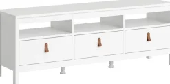 Home affaire TV-Bank »Madrid, TV-Möbel, Fernsehtisch, TV-Unit, Media-Möbel, Sideboard,« mit 3 Schubladen und 3 offenen Fächern, Breite 151 cm, Höhe 54 cm