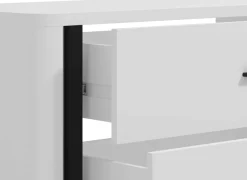 Home affaire TV-Bank »York , TV-Kommode, TV-Schrank, TV-Bank« mit 4 geräumigen Schubladen, Breite 176,5 cm, wandmontage