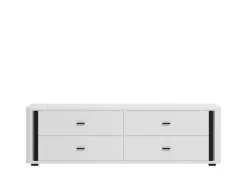 Home affaire TV-Bank »York , TV-Kommode, TV-Schrank, TV-Bank« mit 4 geräumigen Schubladen, Breite 176,5 cm, wandmontage