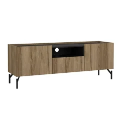 Home affaire TV-Board »Bergen TV-Möbel, Fernsehtisch, TV-Unit, Media-Möbel, Sideboard,« 2 Türen, verstellbaren Böden,1 Schublade, Kabelmanagement, B:147 cm
