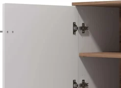 Home affaire TV-Board »Burgundy Lowboard, TV-Schrank, TV-Ständer, Hochglanzfonten« Hochglanzfronten und eine Innenausstattung in Flagstaff Eiche