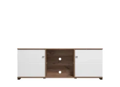 Home affaire TV-Board »Burgundy Lowboard, TV-Schrank, TV-Ständer, Hochglanzfonten« Hochglanzfronten und eine Innenausstattung in Flagstaff Eiche