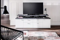 Home affaire TV-Board »Messina« 1 Stk. tlg. TV-Lowboard mit Türen, Schubladen & Fächern - (B/T/H) 180/47/66 cm