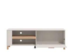 Home affaire TV-Board »Sheffield TV-Bank, TV-Schrank, TV-Lowboard, TV-Möbel, Breite 157 cm« Klapptür, 2D-beschichtetes MDF-Profil, Heißprägedetails