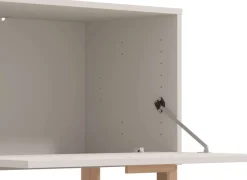 Home affaire TV-Board »Sheffield TV-Bank, TV-Schrank, TV-Lowboard, TV-Möbel, Breite 157 cm« Klapptür, 2D-beschichtetes MDF-Profil, Heißprägedetails