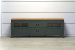 Home affaire TV-Board »Vienna« 1 Stk. tlg. Lowboard mit Beleuchtung und Vollauszug-Schublade - B/T/H 184/45/64 cm