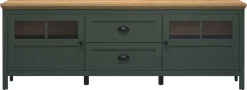 Home affaire TV-Board »Vienna« 1 Stk. tlg. Lowboard mit Beleuchtung und Vollauszug-Schublade - B/T/H 184/45/64 cm
