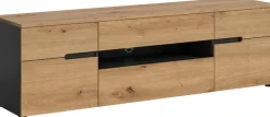 Home affaire TV-Schrank »REHAT, TOPSELLER!, Breite 184 cm, 2 Türen, 1 Klappe, 1 Schublade« 1 Stk. tlg. Lowboard, TV Lowboard, Anrichte, Fernsehschrank, Sideboard