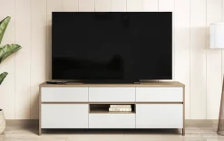 Home affaire TV-Schrank »Stranda, moderner TV-Unterschrank, Kommode im Scandi-Style, Lowboard« Rahmenoptik, ausreichend Stauraum, vielseitig einsetzbar, 164 cm breit