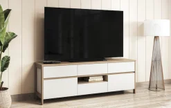 Home affaire TV-Schrank »Stranda, moderner TV-Unterschrank, Kommode im Scandi-Style, Lowboard« Rahmenoptik, ausreichend Stauraum, vielseitig einsetzbar, 164 cm breit