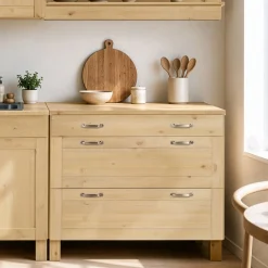 Home affaire Unterschrank »Alby« Breite 100 cm, 3 Schubladen