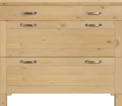 Home affaire Unterschrank »Alby« Breite 100 cm, 3 Schubladen