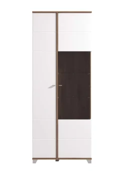Home affaire Vitrine »Burgundy Vitrinenschrank, Standvitrine, Showcase« Hochglanzfronten, Glastür, Komplettes Innenleben