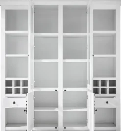 Home affaire Vitrine »California« 4 Stk. tlg. Breite ca. 194 cm