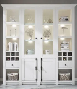 Home affaire Vitrine »California« 4 Stk. tlg. Breite ca. 194 cm