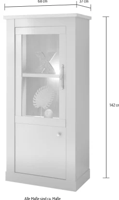 Home affaire Vitrine »CHAMBORD« Breite ca. 68 cm