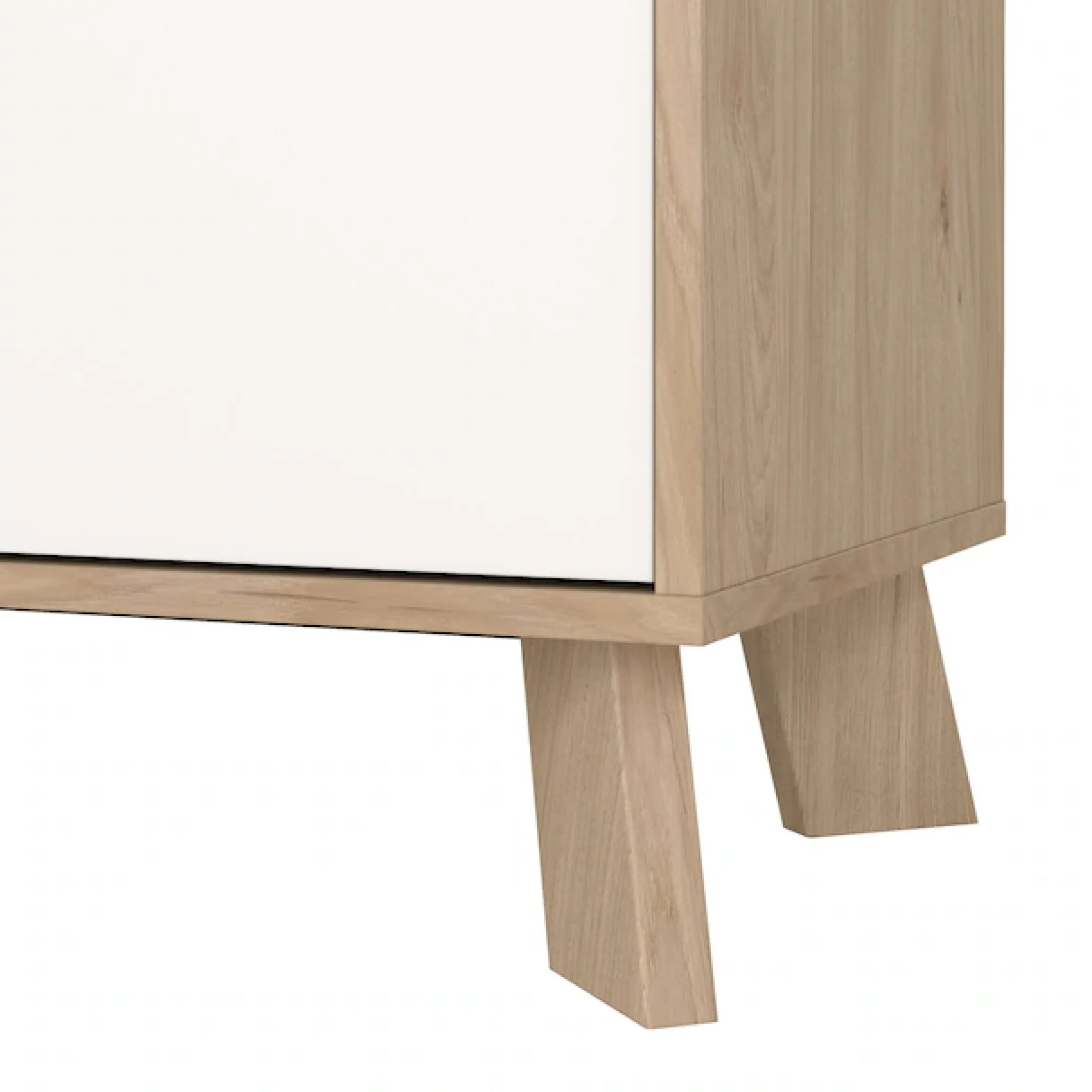 Home affaire Vitrine »Ikast Vitrinenschrank, Standvitrine, Schrank, Stauraum« 2 Türen, 3 offene Fächer, Breite 89 cm, Höhe 188 cm
