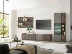 Home affaire Vitrine »LARGO« Soft-Close-Funktion, Höhe ca. 200 cm