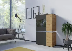 Home affaire Vitrine »Luci« Höhe 146 cm