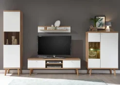 Home affaire Vitrine »Merle« Scandi Design, Höhe 134 cm