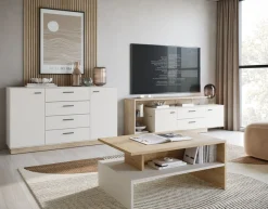 Home affaire Vitrine moderne Vitrine, Breite ca.75 cm, Eckverglasung