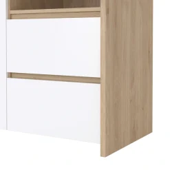 Home affaire Vitrine »Next Standvitrine, Vitrinenschrank, mit Glastür, Stauraum« mit 2 Türen, 1 Glastür, 2 Schubladen, Höhe 170 cm, Breite 100 cm