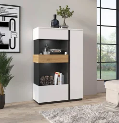 Home affaire Vitrine »Novena« Höhe 150 cm