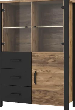 Home affaire Vitrine »Olin« Höhe 146 cm