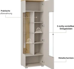 Home affaire Vitrine »Serio« Breite 55 cm
