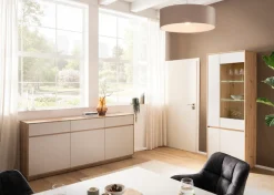 Home affaire Vitrine »Sonora, moderne Glasvitrine, Stauraumelement, Schrank« filigrane Rahmenoptik, ausreichend Stauraum, vielseitig einsetzbar