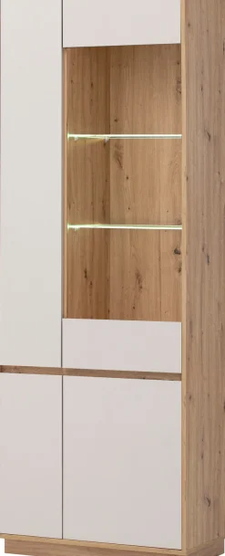 Home affaire Vitrine »Sonora, moderne Glasvitrine, Stauraumelement, Schrank« filigrane Rahmenoptik, ausreichend Stauraum, vielseitig einsetzbar