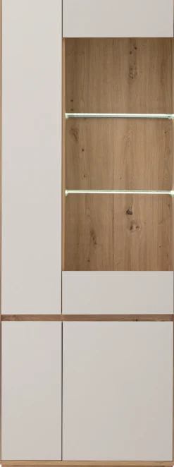 Home affaire Vitrine »Sonora, moderne Glasvitrine, Stauraumelement, Schrank« filigrane Rahmenoptik, ausreichend Stauraum, vielseitig einsetzbar