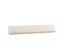 Home affaire Wandboard »Bretagna Schwebendes Regal, Wandregal, Ablage« Breite 150 cm, in Artisan Eiche und Weiß