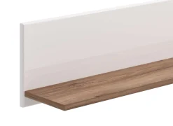 Home affaire Wandboard »Burgundy Schwebendes Regal, Wandregal, Ablage« Hochglanzfront, 1 Ablageboden, Breite 120 cm