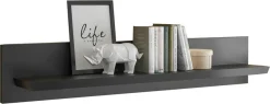 Home affaire Wandboard »Lincoln, Wandregal im Landhausstil, Wandhalter mit Ablagefläche« edles Design, in zwei Größen verfügbar, vielseitig einsetzbar