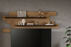 Home affaire Wandboard »REHAT, Breite 180 cm, inkl. 2 Ablageböden« 1 Stk. tlg. Wandregal, Wandpaneel, Regal, Paneel, Ablageboard