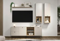Home affaire Wandboard »San Pedro« 1 Stk. tlg. Wandboard mit Ablage - (B/T/H) 140/22/20 cm