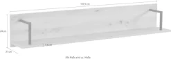 Home affaire Wandboard »Sardinia« Breite ca. 137,5 cm