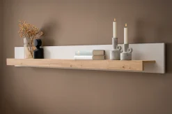 Home affaire Wandboard »Sonora, modernes Wandregal, Wandhalter mit Ablagefläche, 189 cm breit« vielseitig einsetzbares Hängeregal, in zwei Größen verfügbar