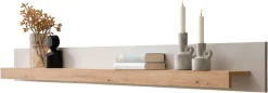 Home affaire Wandboard »Sonora, modernes Wandregal, Wandhalter mit Ablagefläche, 189 cm breit« vielseitig einsetzbares Hängeregal, in zwei Größen verfügbar