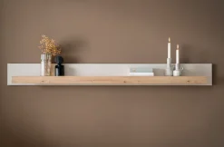 Home affaire Wandboard »Sonora, modernes Wandregal, Wandhalter mit Ablagefläche, 189 cm breit« vielseitig einsetzbares Hängeregal, in zwei Größen verfügbar